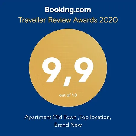 Old Town ,top Location, Brand New Apartment
